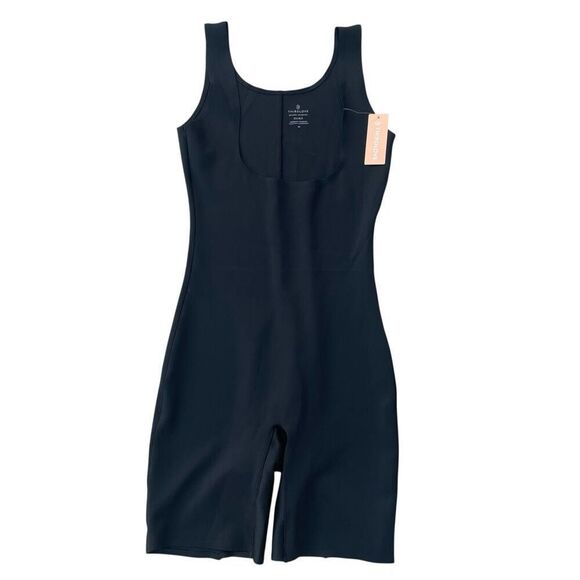 New ThirdLove Black Comfort Stretch Bodysuit Shorts Women’s Size Medium Slimming - Picture 1 of 3